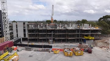 Botanic at Parc Vue time-lapse construction video