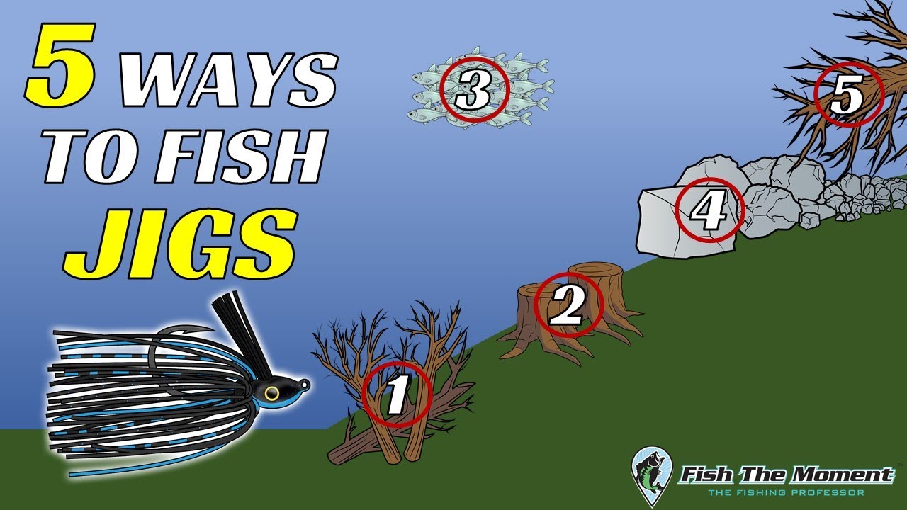 5 Ways to Fish Jigs for Spring Bass 