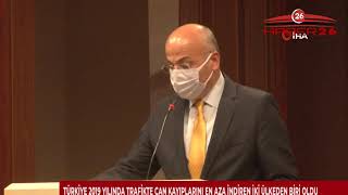 '' TRAFİK KAZALARI VE ÖLÜMLERİ YÜZDE ELLİ AZALTTIK ''