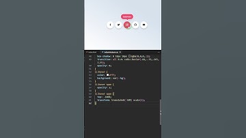 Social Media Buttons With Tooltip