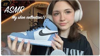 ASMR with my shoe collection! | tapping & scratching