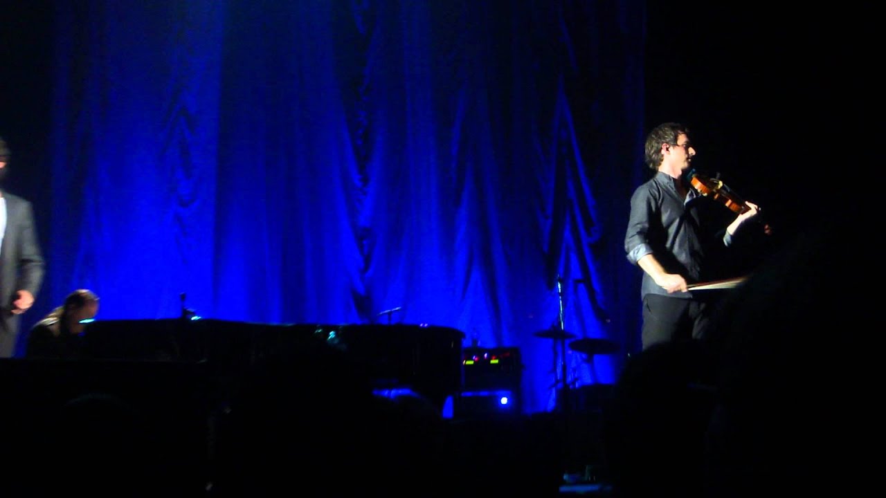 Josh Groban & Christian Hebel  Mi Mancherai STY London 11-10-2011