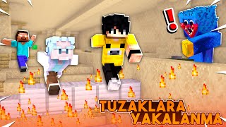 Minecraft'ta TUZAKLARA YAKALANIRSAN KAYBEDERSİN!!