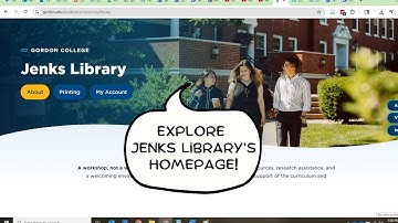 Navigating Jenks Library