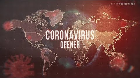 Coronavirus Infection Opener ★ After Effects Template ★ AE Templates