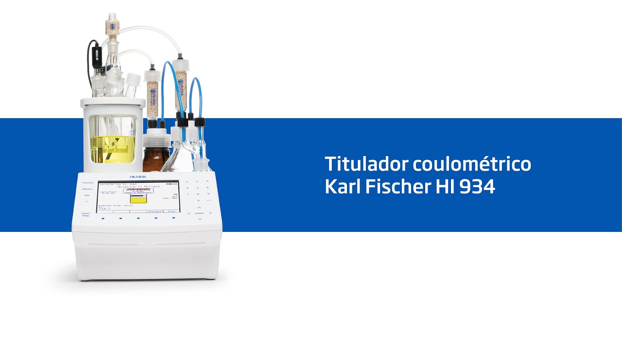 Mantenimiento preventivo para el HI 934 Titulador coulométrico Karl Fischer