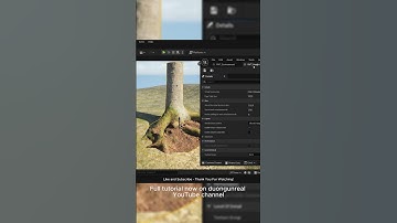 How to Blend Assets with Landscape Using RVT in Unreal Engine 5 | duongunreal #unrealengine #ue5