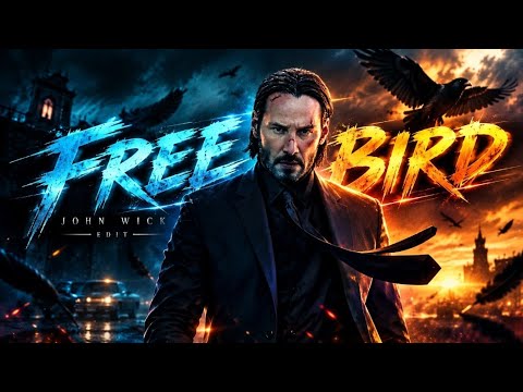 John Wick - Free Bird | The Ultimate Action Edit | 4K Cinematic Movie Edit