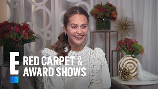 "Tomb Raider" Star Alicia Vikander Gets Raided By E! | E! Red Carpet & Award Shows