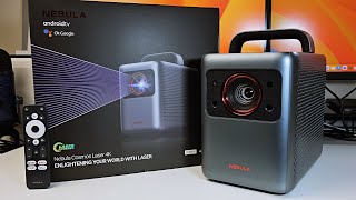 Most POWERFUL Nebula Cosmos Laser 4K Projector Review | 4K HDR10 | 1840 LUMENS