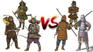 Chinese Amour VS Japanese Armour