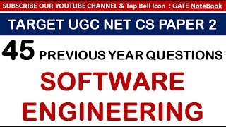 45 Previous Year Questions  Of Software Engineering - UGC NET CS PAPER 2 (Contact @ 8368017658) screenshot 4