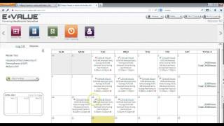 Logging Clinical Hours Evalue