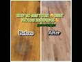 How To: DIY and  Remove Hardwood Floor Stains FOR $.88 Cents |CPR4THEBODY|