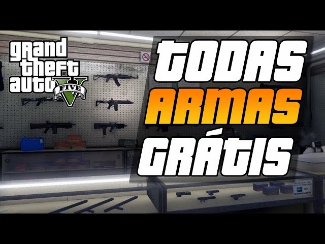 🔴 GTA V ONLINE - COMO TER TODAS AS ARMAS DA AMMUNATION GRÁTIS