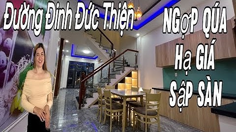 ✅CHÍNH CHỦ KẸT TIỀN BÁN GẤP CĂN NHÀ ĐƯỜNG ĐINH ĐỨC THIỆN CÁCH CHỢ BÌNH CHÁNH 2KM SỔ HỒNG RIÊNG BIỆT✅