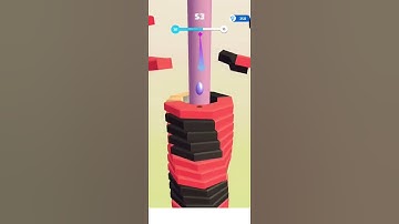 Helix Stack jump gameplay 🥳
