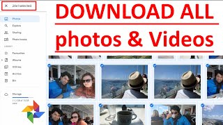 How to DOWNLOAD ALL photos in Google Photos on computer screenshot 4