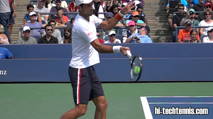 Novak Djokovic Forehand Slow Motion 1000 fps