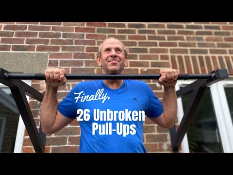 26 Unbroken Pull-Ups.  Road to 30 Pull-Ups.