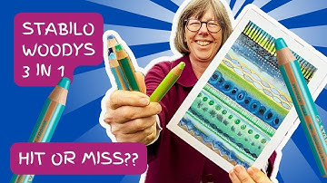 Stabilo Woody 3 in 1 - tips and tricks