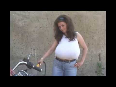 Milena Velba washing bike - YouTube.