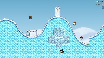 SuperTux 0.5.1 01 - Frosted Dunes reverse