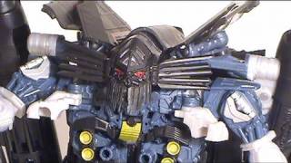 Video review of Transformers Revenge of the Fallen movie toy; Leader Class Jetfire