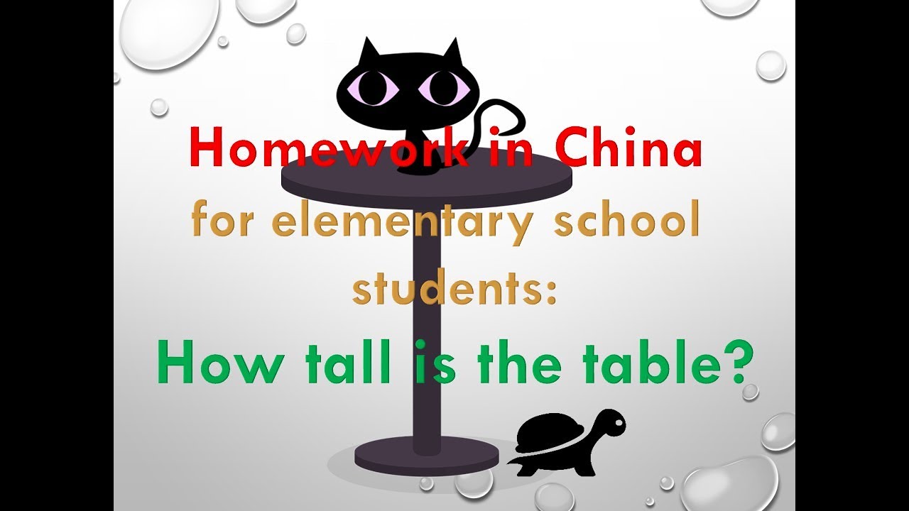 whats homework in chinese