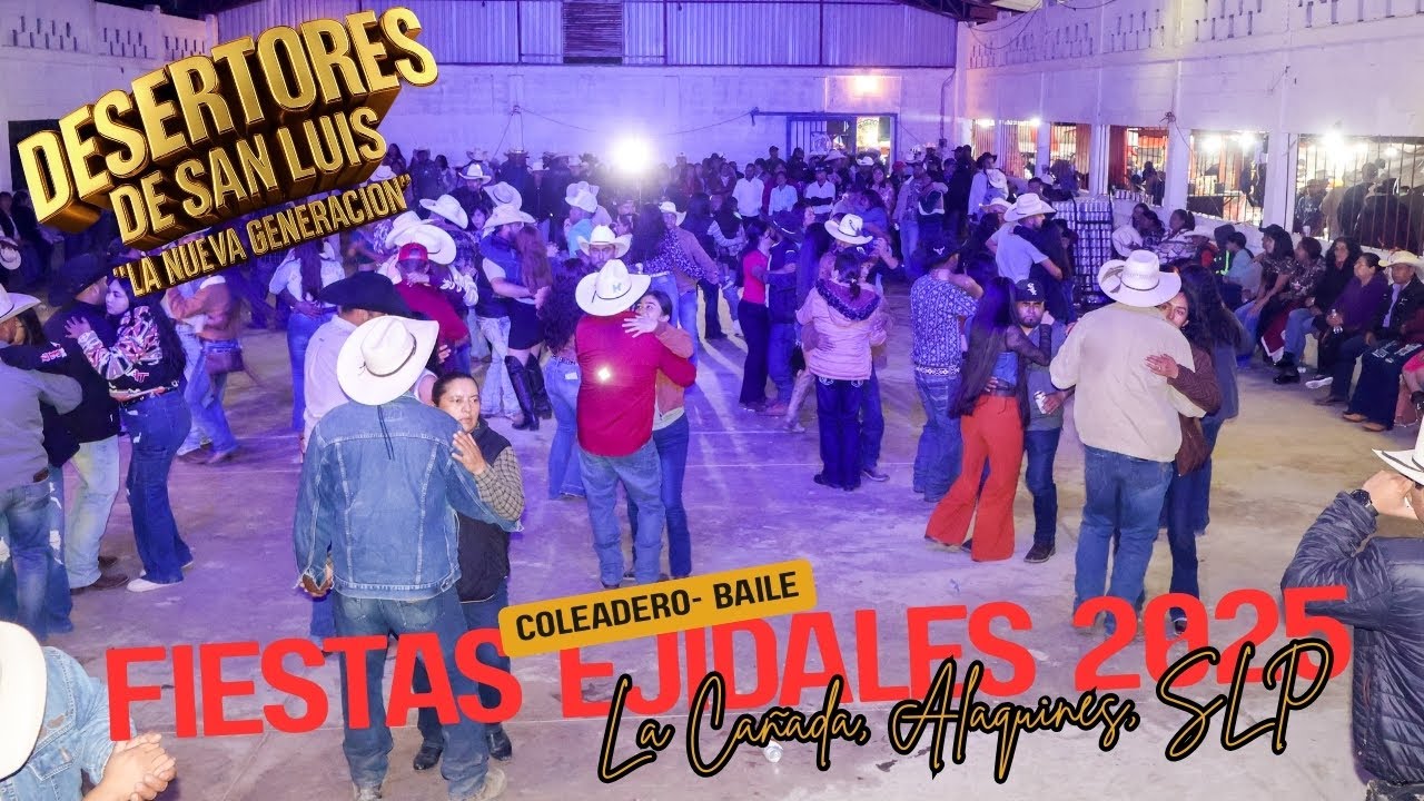 🎥9️⃣09/Noviembre/2025 Grandioso Coleadero-Baile de Fiestas Ejidales La Cañada, Alaquines, SLP