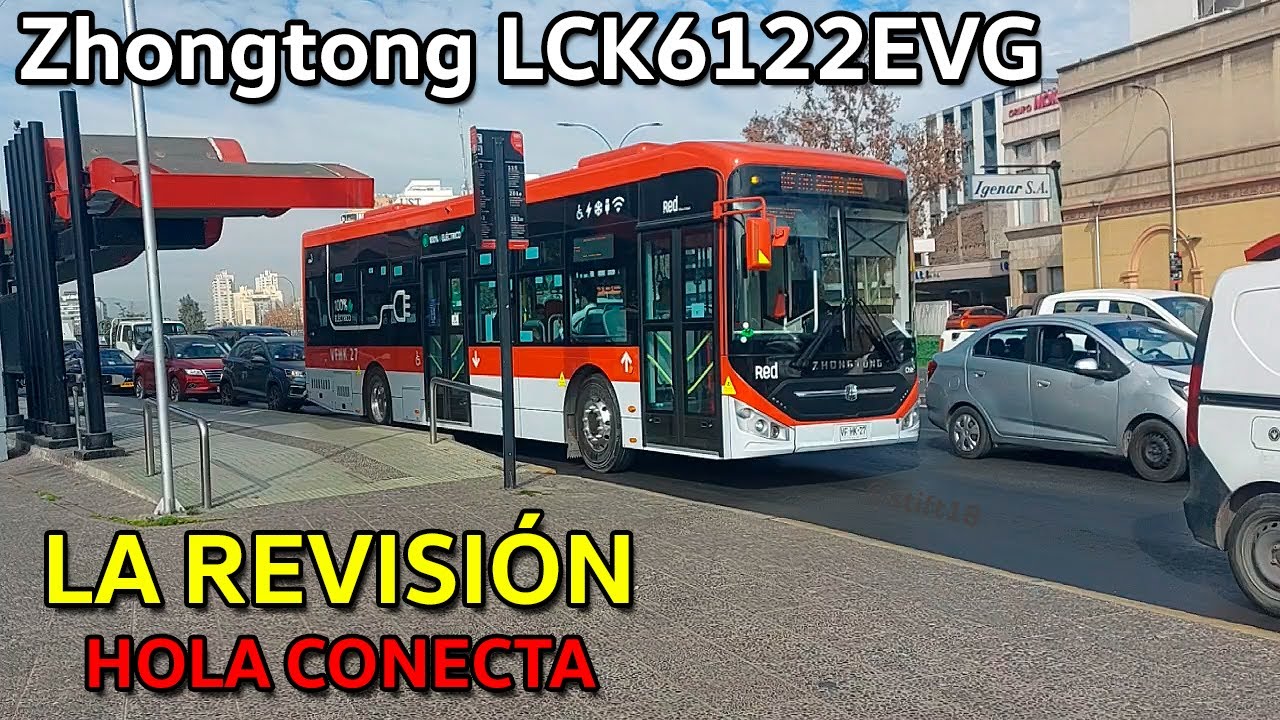 Zhongtong LCK6122BEV - Revisión a Unidades de Conecta - Línea 201e