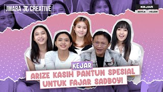 ARIZE GIVES A SPECIAL PANTUN FOR FAJAR SADBOY