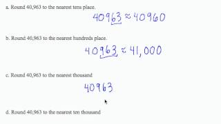 Famous SW.L1.E3: Basic Arithmetic - Rounding Whole Numbers Profile