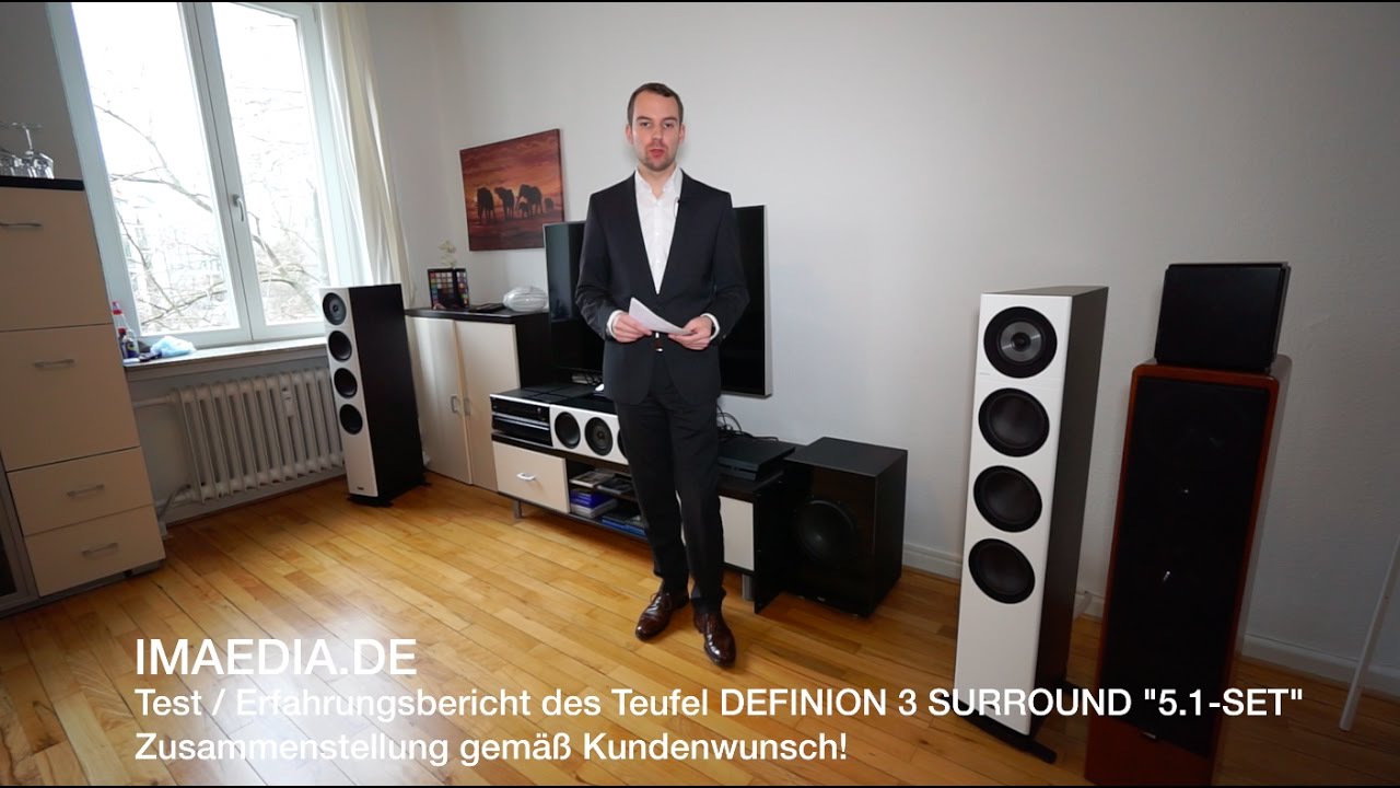 Teufel Custom Definion 3 Surround 5 1 Set Test Erfahrungsbericht 17 Deutsch Youtube