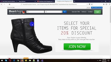 Build Completed E-Commerce with ASP.NET Core MVC - Part 1 - Create User Layout