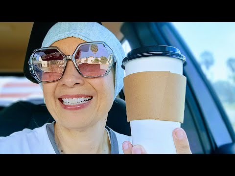ASMR ☕ Trying a White Chocolate/Abuelita Latte at My Favorite Coffee Shop 🍫