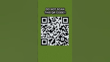 DO NOT SCAN THIS QR CODE!!! #minecraft #shorts
