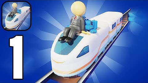 Train Station Rush - Gameplay Walkthrough Part 1 Tutorial Manage stations (Android,iOS)