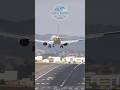Cabo Verde Airlines B737 Max 8 Crosswind Landing at Lisbon Airport