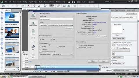 Adobe Captivate 6 (first peek) - Publish to HTML5