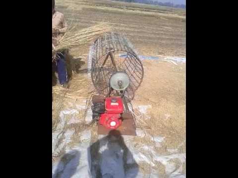 Amazing Rice cutting machine made by pakistani