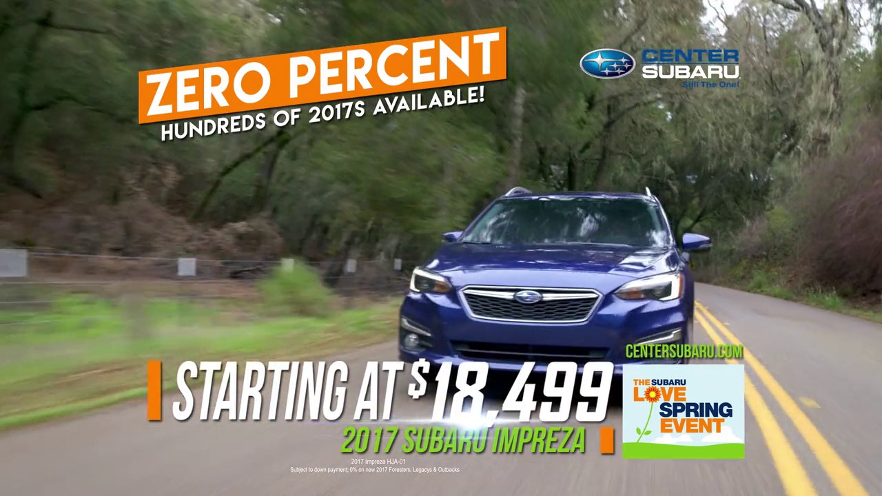 Subaru 0 Financing >> Center Subaru S Celebrating Spring With Spring Savings 0 Financing Subaru 0 Financing >> Center Subaru S Celebrating Spring With Spring Savings 0 Financing