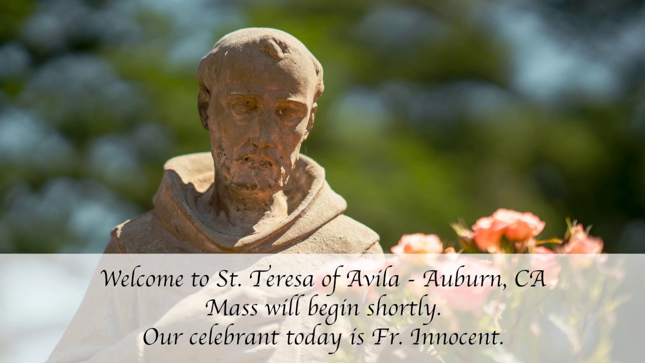 Mass 5th Sunday of Easter St. Teresa of Avila Auburn, CA YouTube