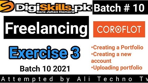 Digiskills Freelancing Exercise 3 Batch 10 | Freelancing Exercise 3 Batch 10
