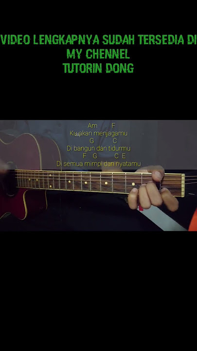 kunci gitar dik-wali band