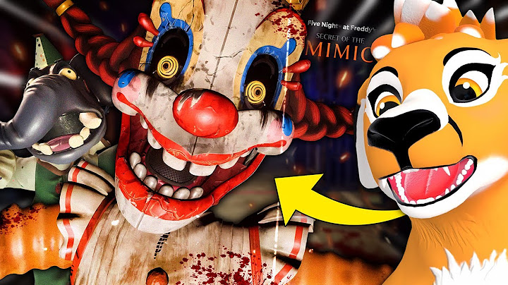 ODKRYŁEM JEGO MROCZNY SEKRET I SIĘ WKURZYŁ | Five Nights at Freddy's Secret of The Mimic