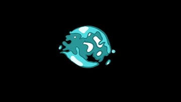Water bubble animation