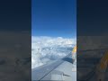 Flying with clouds