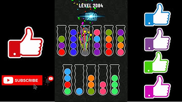 Ball Sort Puzzle Level 2084