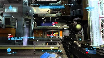 Halo: Reach  - MLG CTF - Countdown - Gameplay (HD)